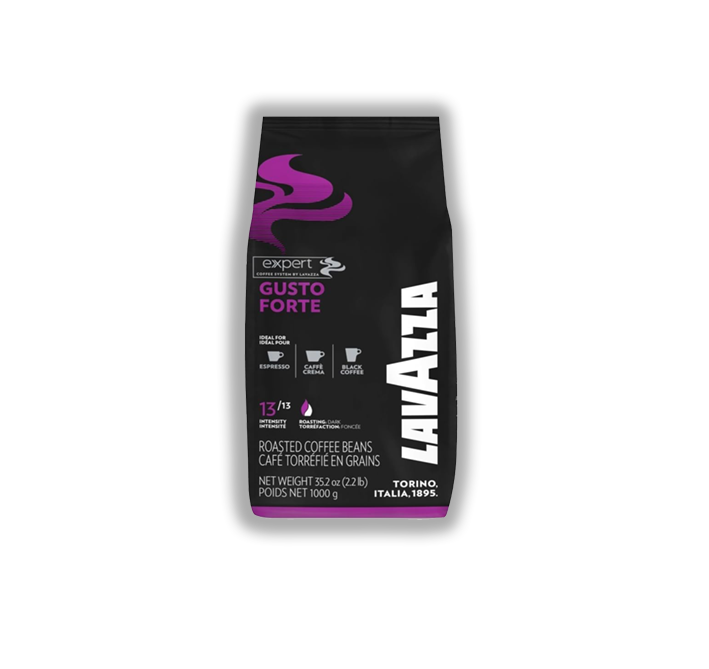 دانه قهوه لاوازا گاستو فورته اکسپرت