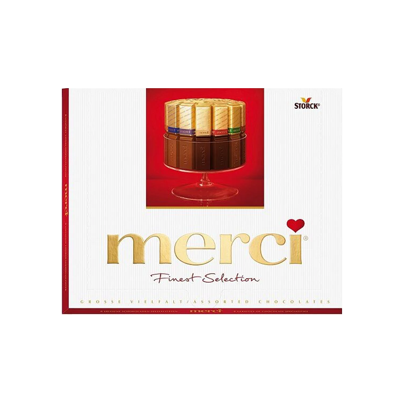 شکلات مرسی 250 گرم قرمز