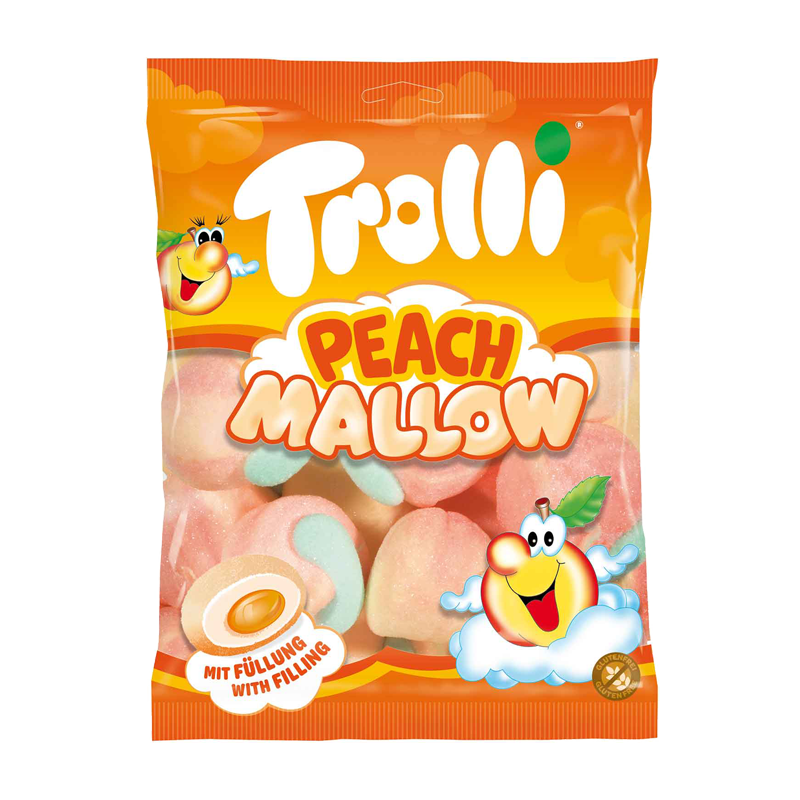 مارشمالو ترولی با طعم هلو