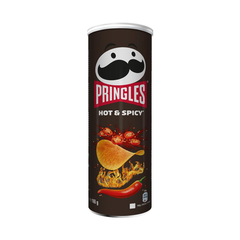 چیپس پرینگلز hot & spicy