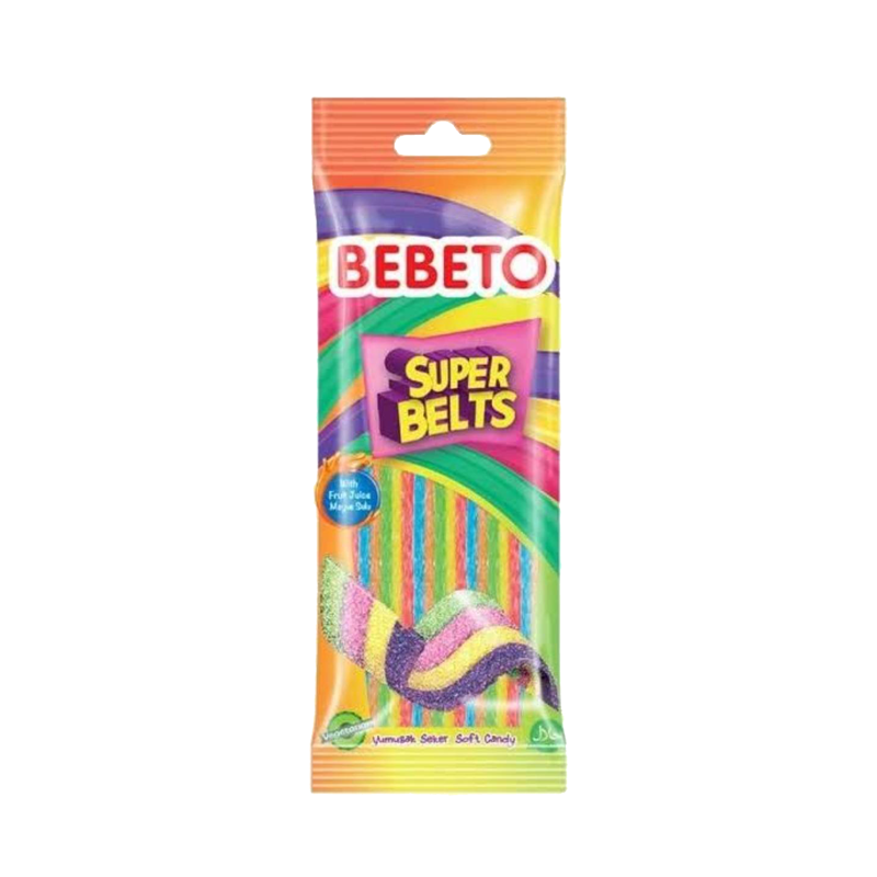 پاستیل ببتو super belts  میوه ای